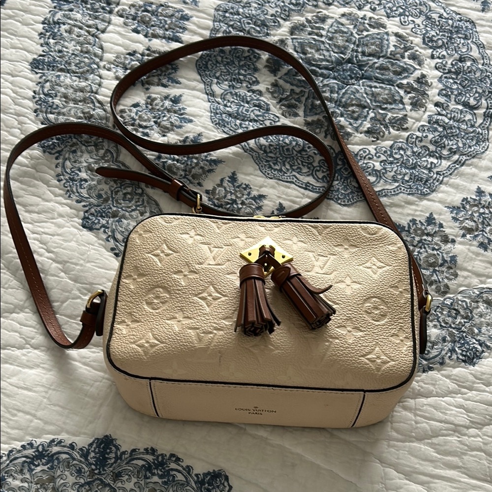 Louis Vuitton Cream Crossbody Bag